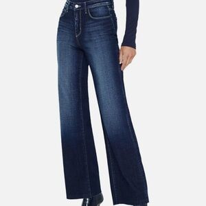 NWOT L’agence Scottie Wide Leg Jeans